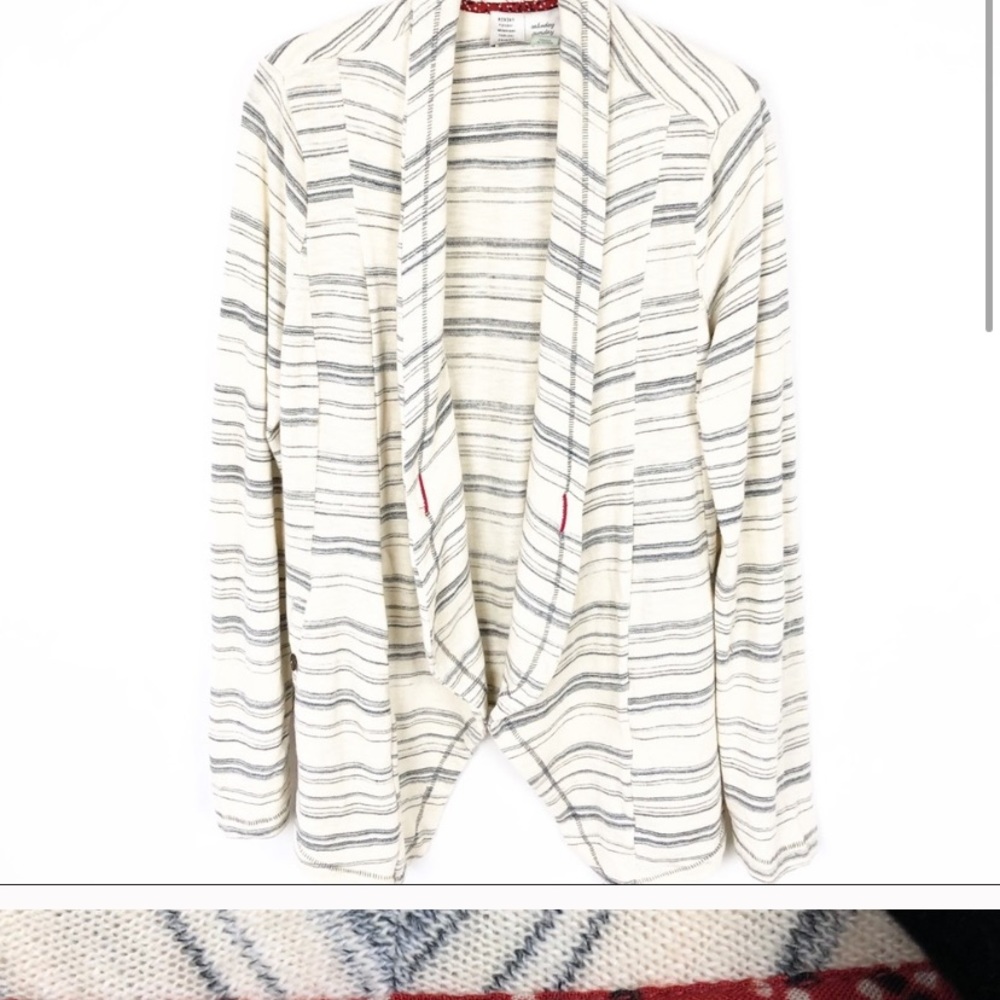 Anthropologie Saturday Sunday drape cardigan small - Picture 6 of 6